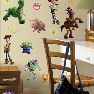Toy Story Peel Stick Wall Decals Woody Buzz Stickers Kids Room Decor Art Jessie